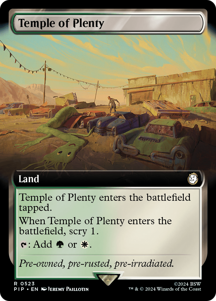 Temple of Plenty (Extended Art) [Fallout] | Galactic Gamez