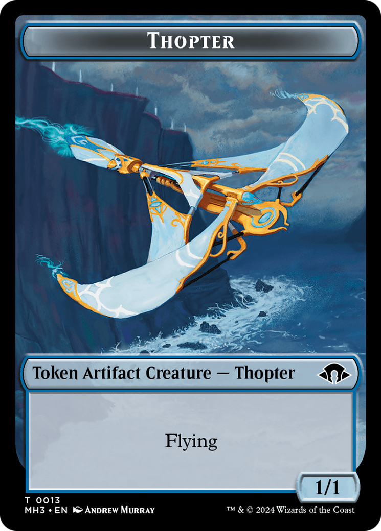 Thopter Token [Modern Horizons 3 Tokens] | Galactic Gamez