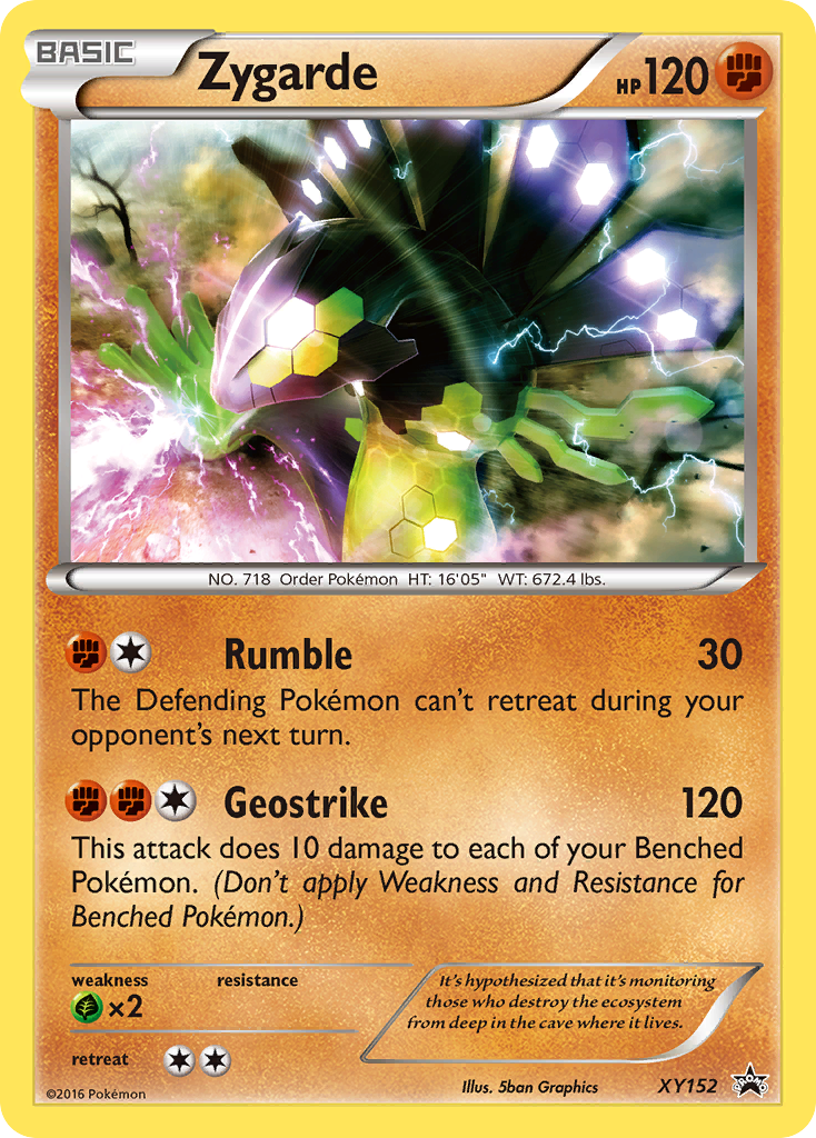 Zygarde (XY152) [XY: Black Star Promos] | Galactic Gamez