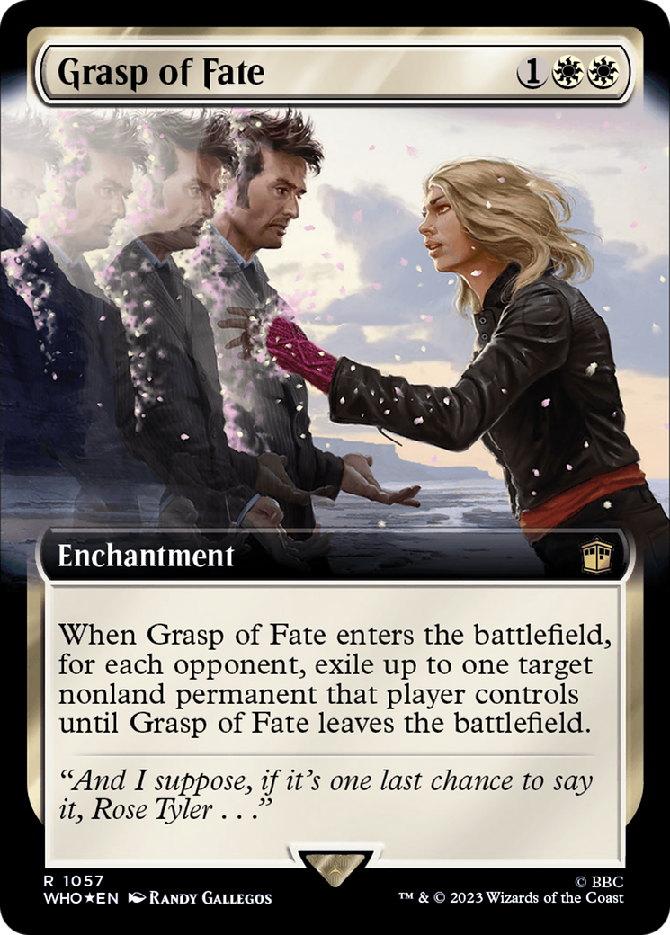 Grasp of Fate (Extended Art) (Surge Foil) [Doctor Who] | Galactic Gamez