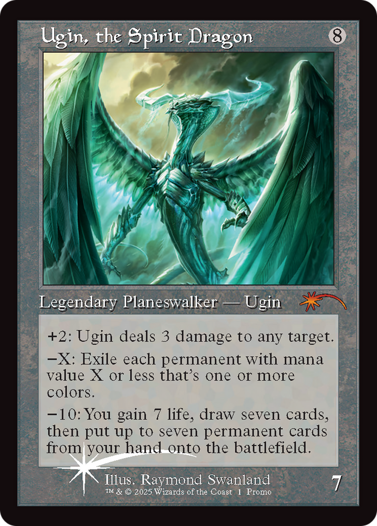 Ugin, the Spirit Dragon (Retro Frame) [Secret Lair Drop Series] | Galactic Gamez