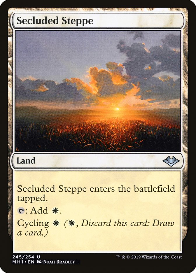 Secluded Steppe [Modern Horizons] | Galactic Gamez