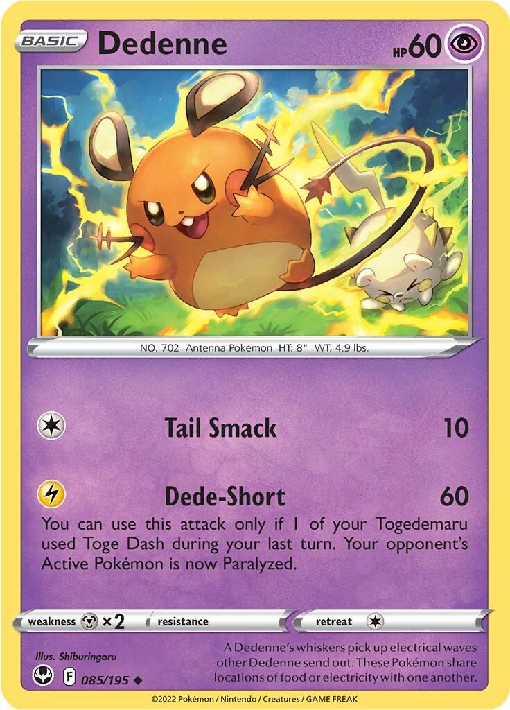 Dedenne (085/195) [Sword & Shield: Silver Tempest] | Galactic Gamez