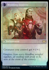 Wedding Announcement // Wedding Festivity [Innistrad: Crimson Vow Prerelease Promos] | Galactic Gamez