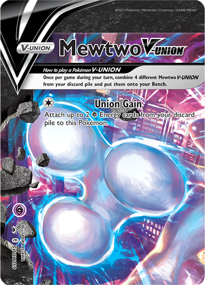 Mewtwo V-Union (SWSH159) [Sword & Shield: Black Star Promos] | Galactic Gamez