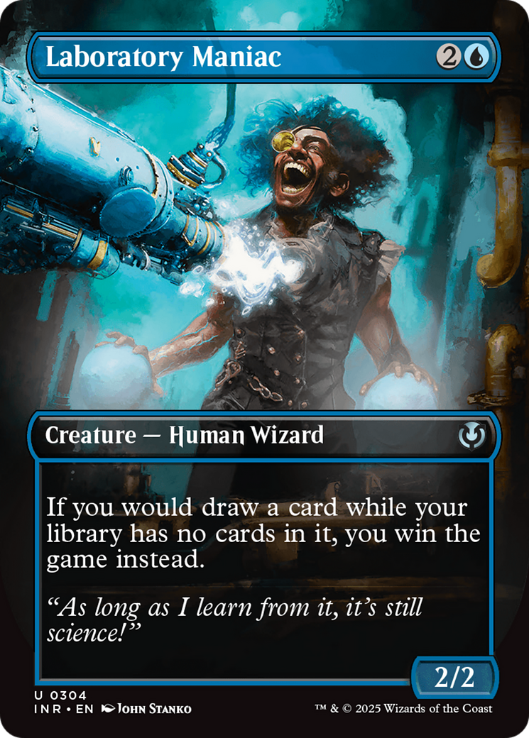 Laboratory Maniac (Borderless) [Innistrad Remastered] | Galactic Gamez
