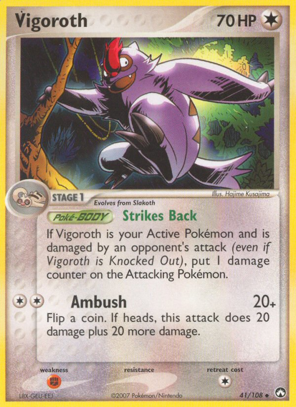 Vigoroth (41/108) [EX: Power Keepers] | Galactic Gamez