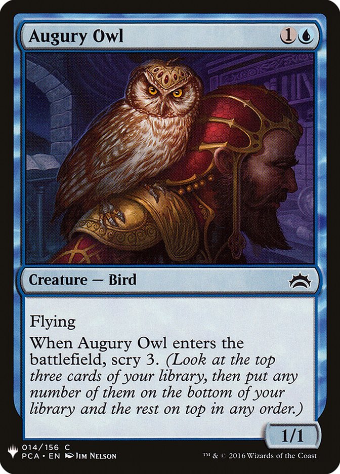 Augury Owl [Mystery Booster] | Galactic Gamez