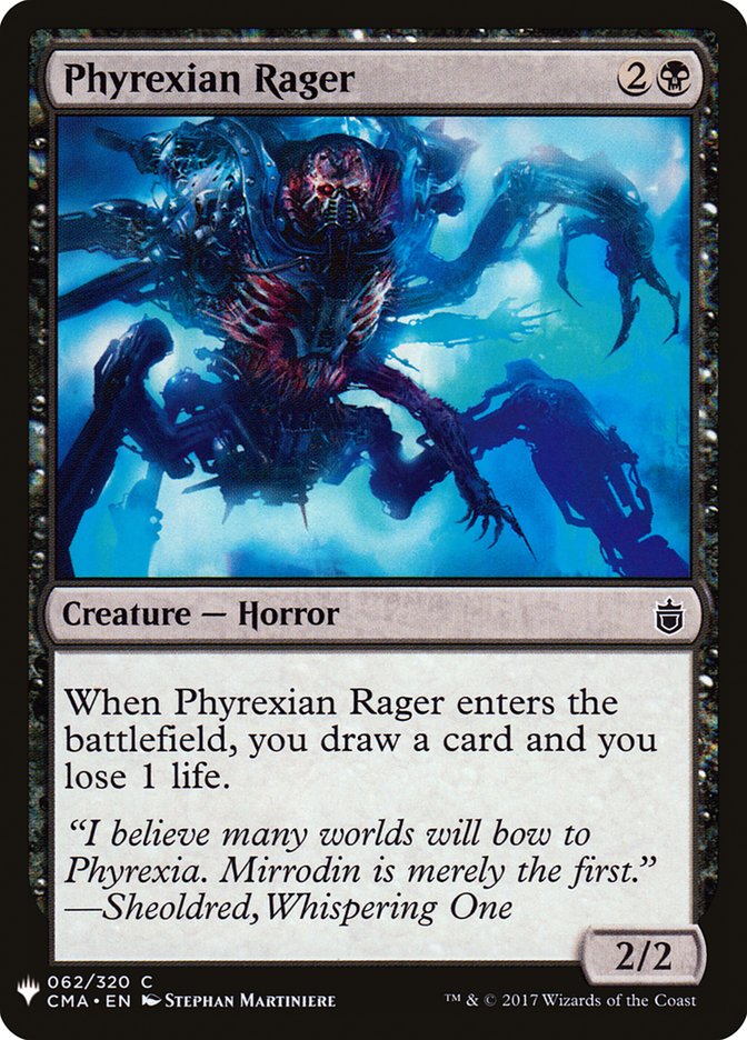 Phyrexian Rager [Mystery Booster] | Galactic Gamez