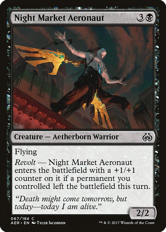 Night Market Aeronaut [Aether Revolt] | Galactic Gamez