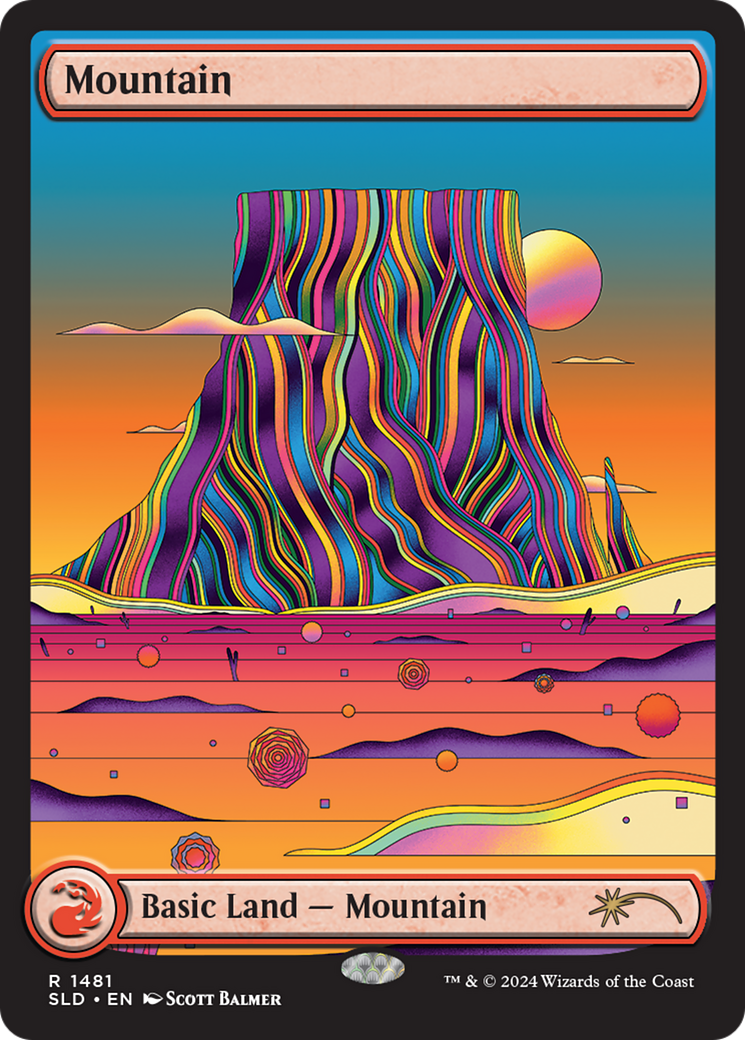 Mountain (1481) [Secret Lair Drop Series] | Galactic Gamez
