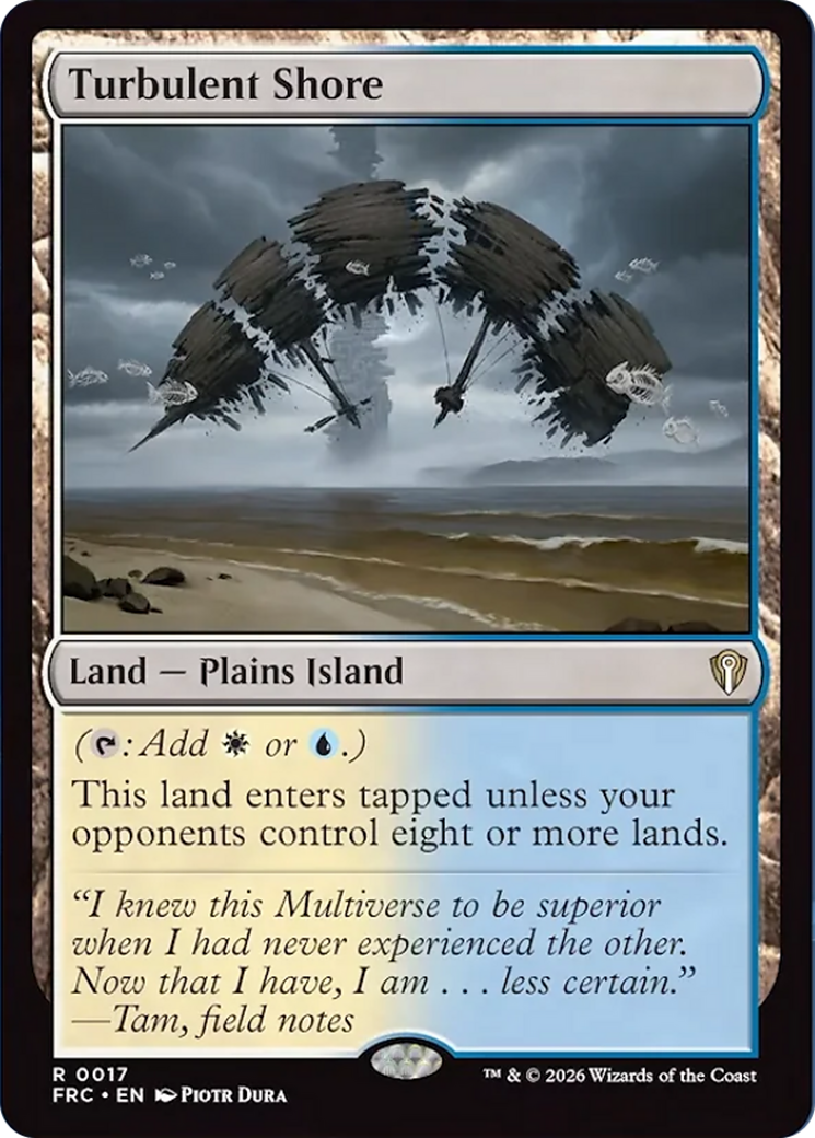 Turbulent Shore [Reality Fracture Commander] | Galactic Gamez