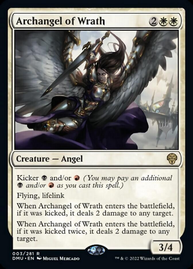 Archangel of Wrath (Promo Pack) [Dominaria United Promos] | Galactic Gamez