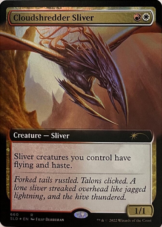 Cloudshredder Sliver (Extended Art) [Secret Lair Drop Promos] | Galactic Gamez