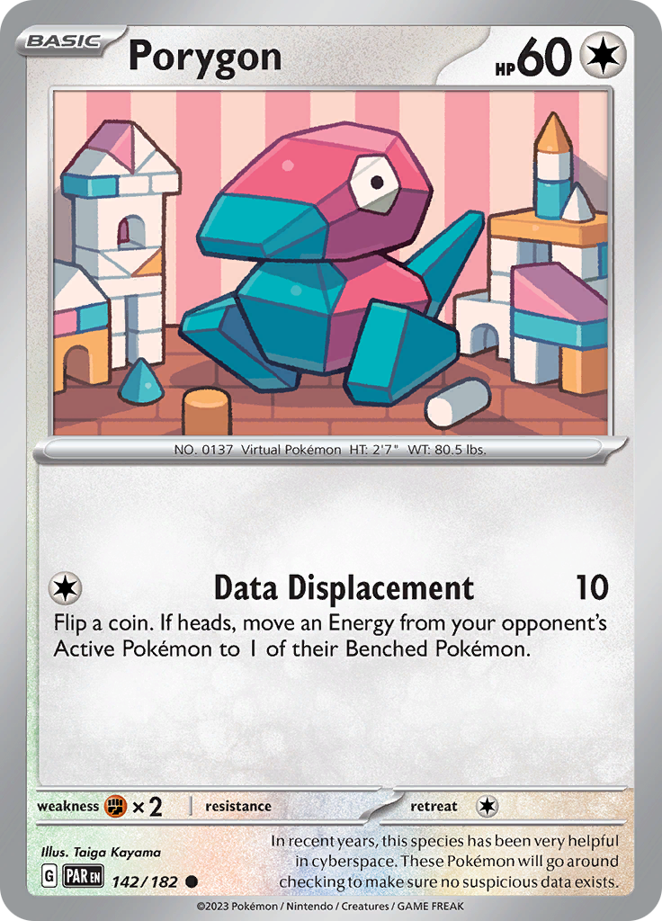 Porygon (142/182) [Scarlet & Violet: Paradox Rift] | Galactic Gamez