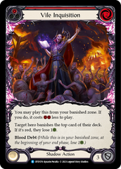 Vile Inquisition (Red) [DTD178] (Dusk Till Dawn)  Rainbow Foil | Galactic Gamez