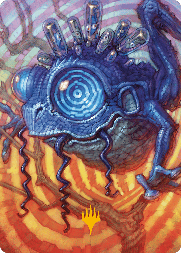 Psychic Frog Art Card (Gold-Stamped Planeswalker Symbol) [Modern Horizons 3 Art Series] | Galactic Gamez