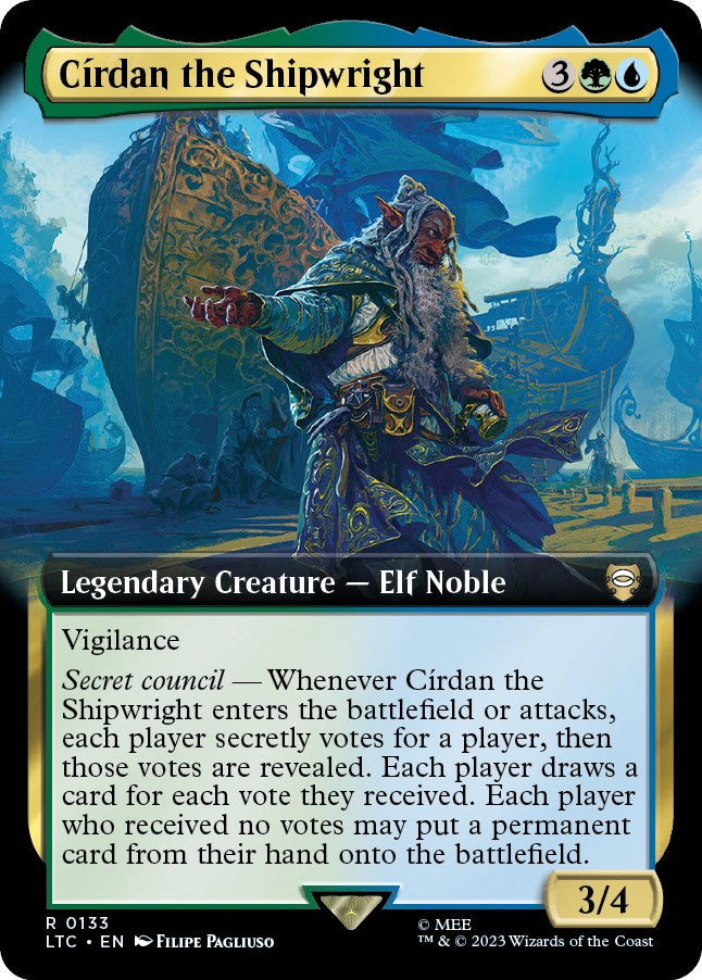 Cirdan the Shipwright (Extended Art) [The Lord of the Rings: Tales of Middle-Earth Commander] | Galactic Gamez