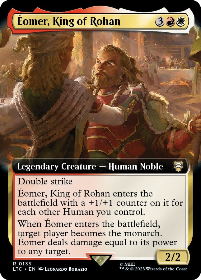 Eomer, King of Rohan (Extended Art) [The Lord of the Rings: Tales of Middle-Earth Commander] | Galactic Gamez