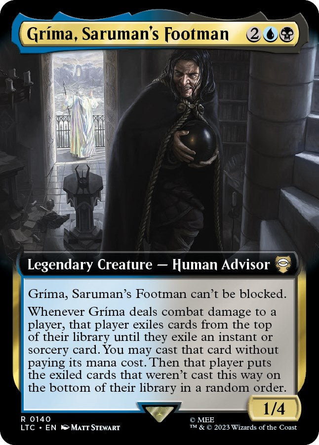 Grima, Saruman's Footman (Extended Art) [The Lord of the Rings: Tales of Middle-Earth Commander] | Galactic Gamez