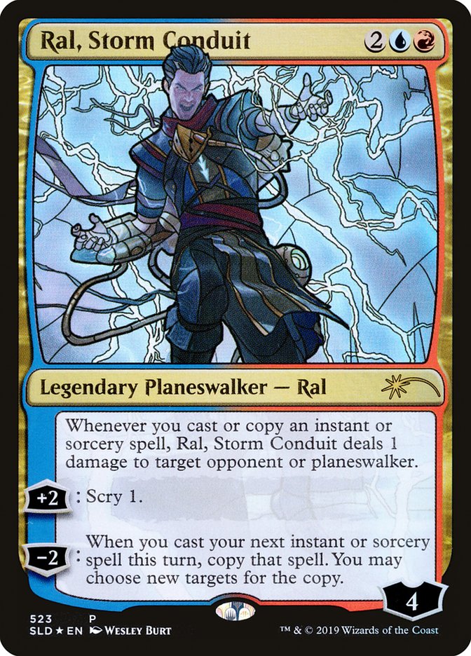 Ral, Storm Conduit (Stained Glass) [Secret Lair Drop Promos] | Galactic Gamez