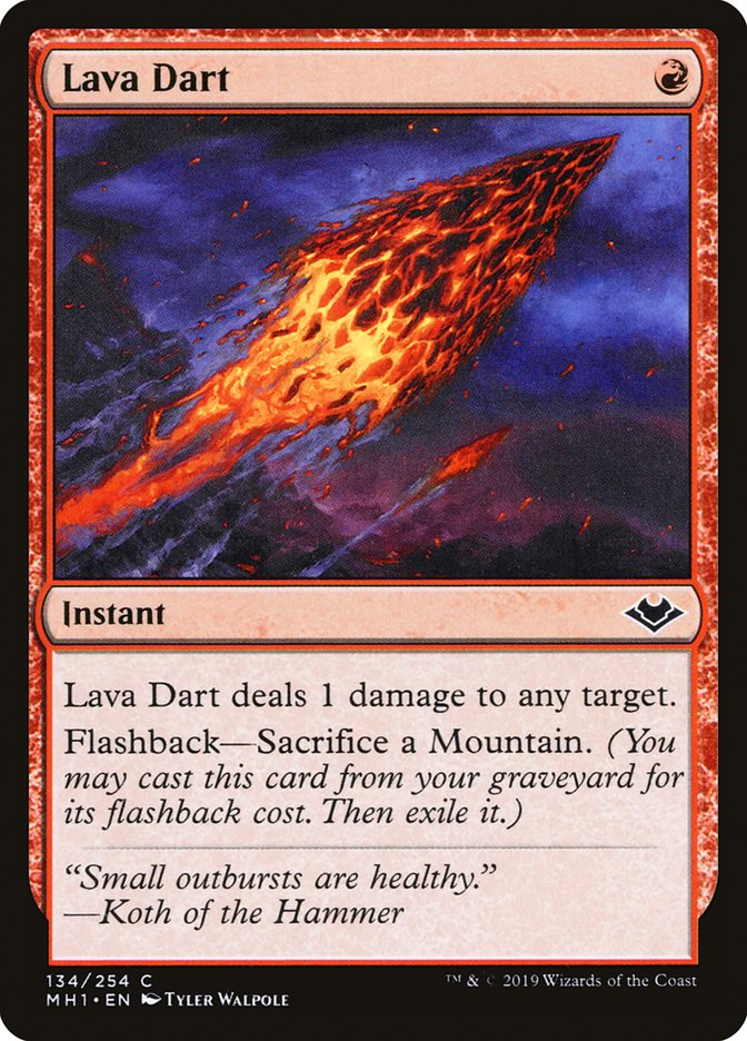 Lava Dart [Modern Horizons] | Galactic Gamez