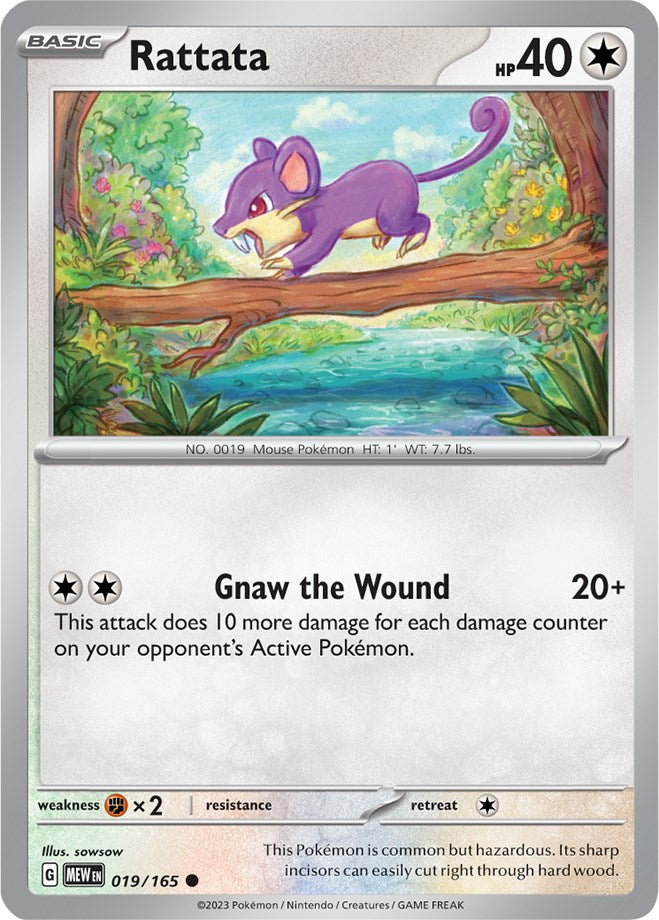 Rattata (019/165) [Scarlet & Violet: 151] | Galactic Gamez