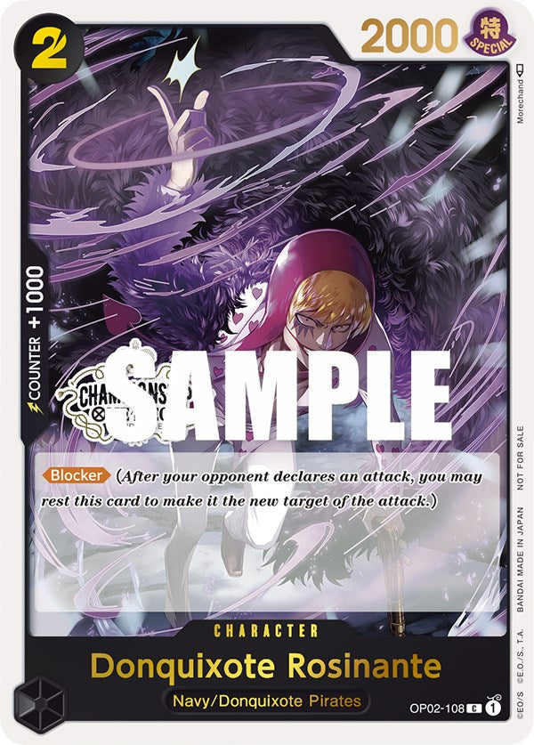 Donquixote Rosinante (Store Championship Participation Pack) [One Piece Promotion Cards] | Galactic Gamez