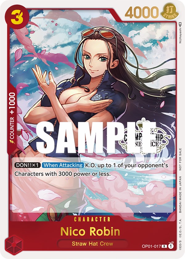 Nico Robin (Store Championship Participation Pack) [One Piece Promotion Cards] | Galactic Gamez