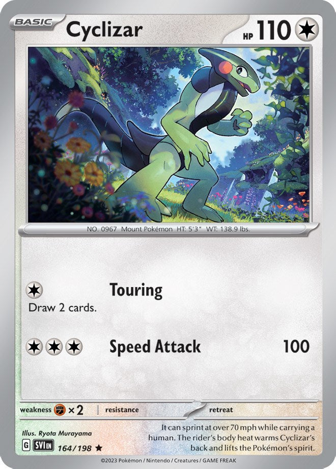 Cyclizar (164/198) (Theme Deck Exclusive) [Scarlet & Violet: Base Set] | Galactic Gamez