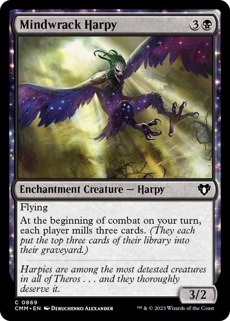 Mindwrack Harpy [Commander Masters] | Galactic Gamez