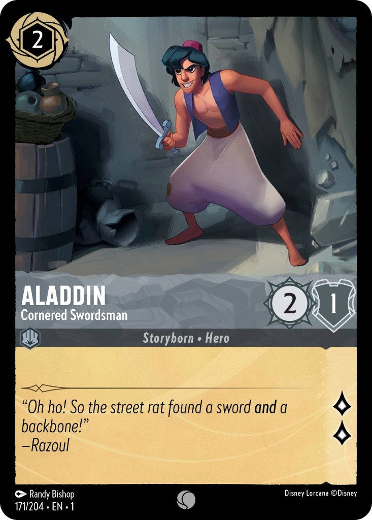 Aladdin - Cornered Swordsman (171/204) [The First Chapter] | Galactic Gamez