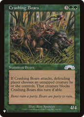 Crashing Boars [The List Reprints] | Galactic Gamez