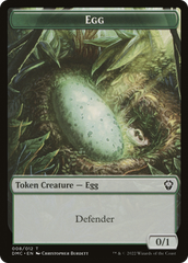 Treasure // Egg Double-Sided Token [Secret Lair Drop Series] | Galactic Gamez