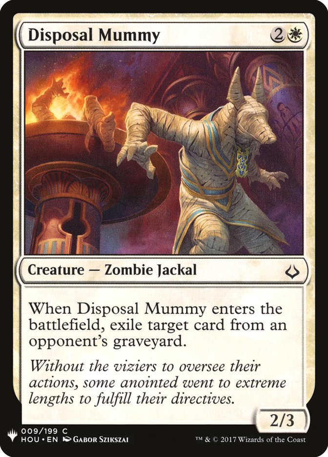 Disposal Mummy [Mystery Booster] | Galactic Gamez