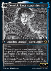 Dennick, Pious Apprentice // Dennick, Pious Apparition (Showcase Eternal Night) [Innistrad: Midnight Hunt] | Galactic Gamez