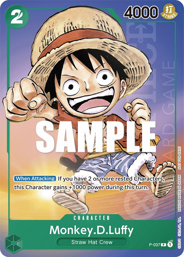 Monkey.D.Luffy (Gen Con 2023) [One Piece Promotion Cards] | Galactic Gamez