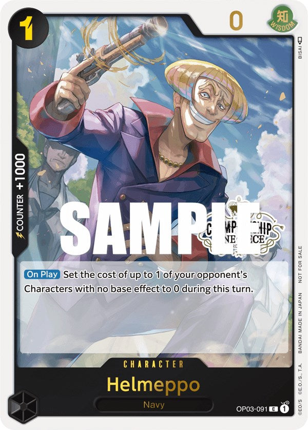 Helmeppo (Store Championship Participation Pack Vol. 2) [One Piece Promotion Cards] | Galactic Gamez