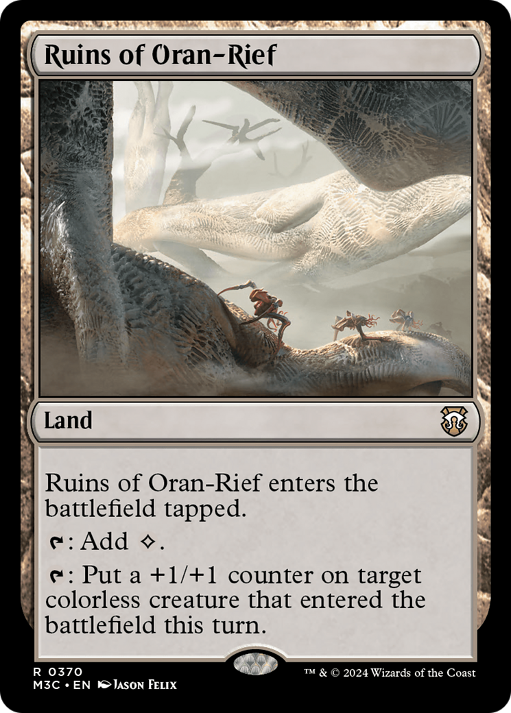 Ruins of Oran-Rief (Ripple Foil) [Modern Horizons 3 Commander] | Galactic Gamez