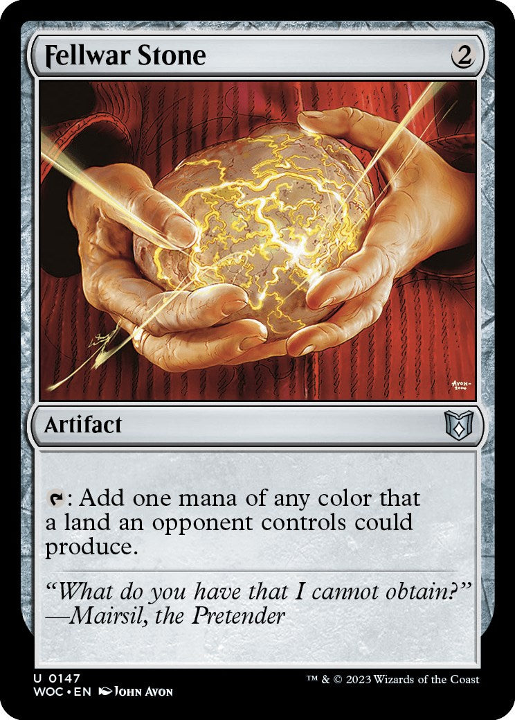 Fellwar Stone [Wilds of Eldraine Commander] | Galactic Gamez