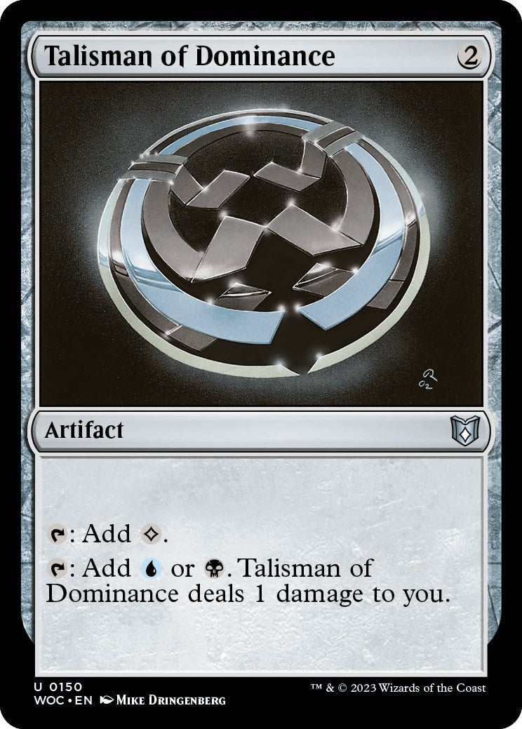 Talisman of Dominance [Wilds of Eldraine Commander] | Galactic Gamez