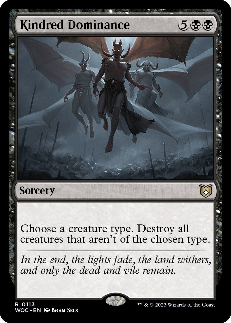 Kindred Dominance [Wilds of Eldraine Commander] | Galactic Gamez