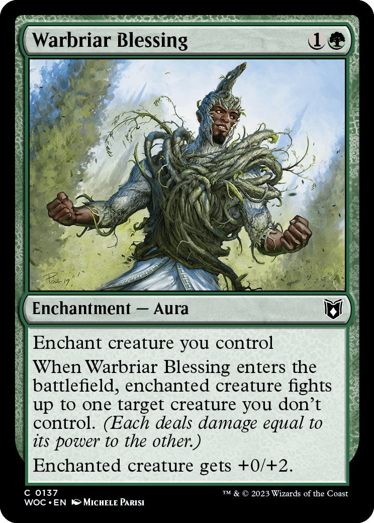 Warbriar Blessing [Wilds of Eldraine Commander] | Galactic Gamez