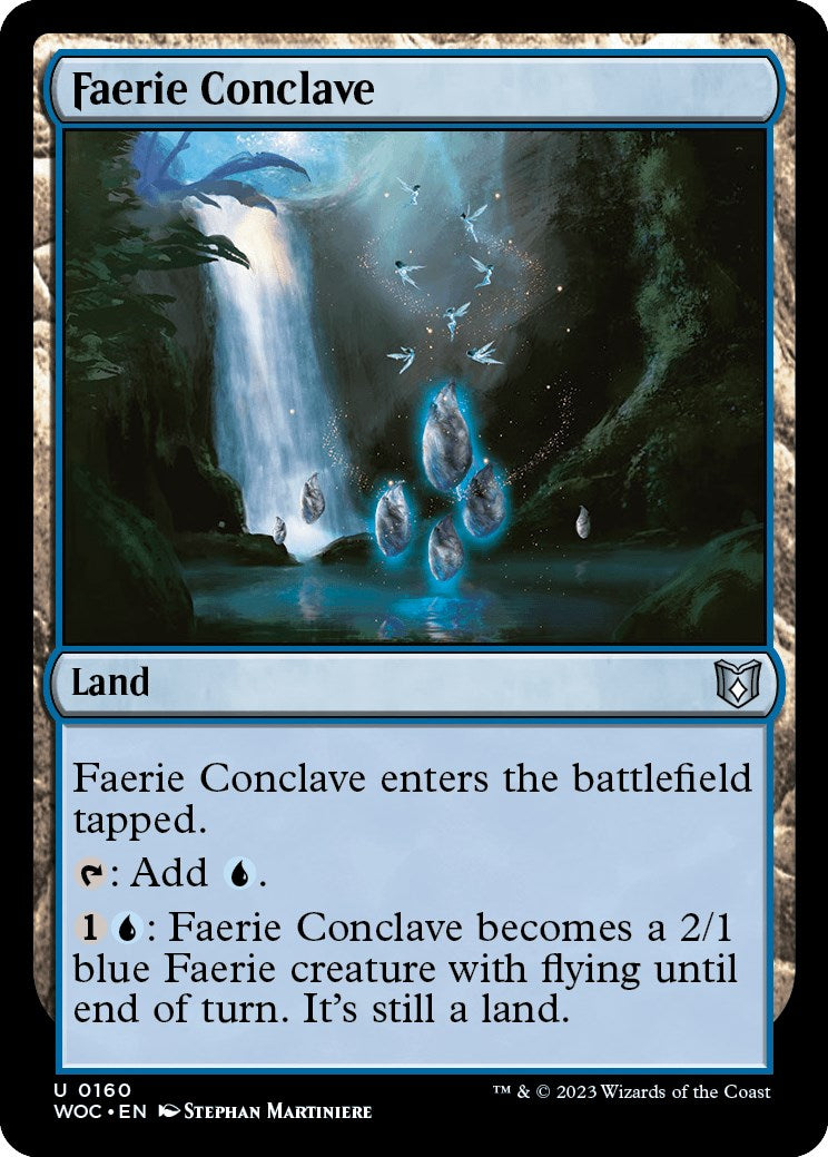 Faerie Conclave [Wilds of Eldraine Commander] | Galactic Gamez