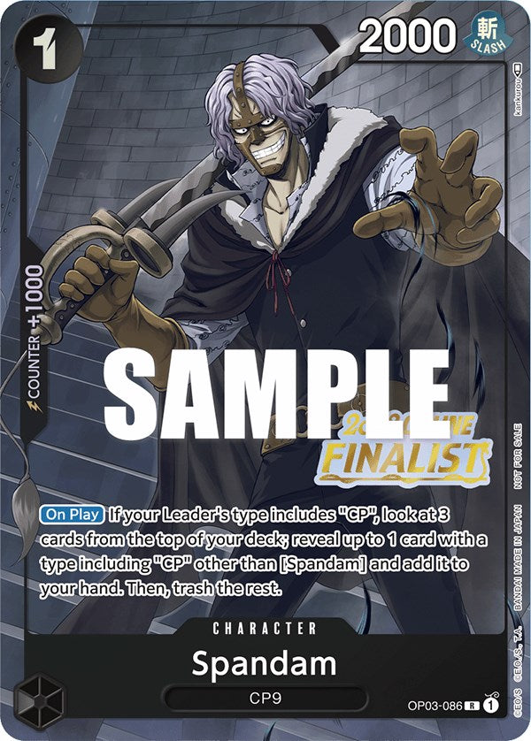 Spandam (Online Regional 2023) [Finalist] [One Piece Promotion Cards] | Galactic Gamez