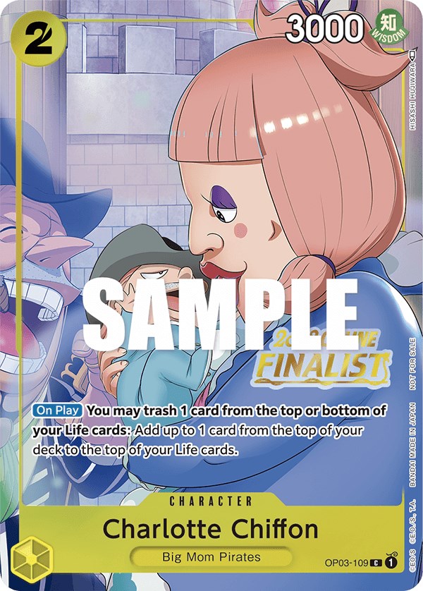 Charlotte Chiffon (Online Regional 2023) [Finalist] [One Piece Promotion Cards] | Galactic Gamez