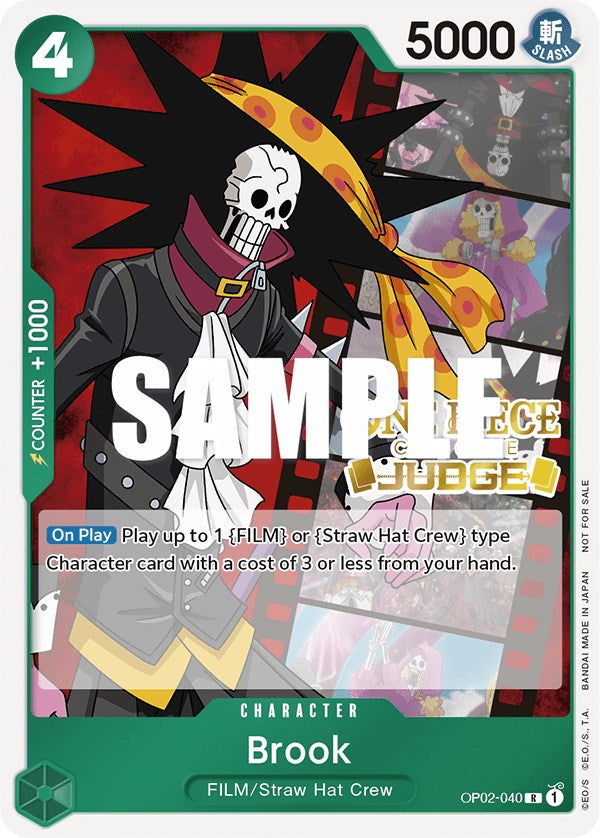 Brook (Judge Pack Vol. 2) [One Piece Promotion Cards] | Galactic Gamez