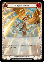 Angelic Wrath (Blue) [LGS163] (Promo)  Rainbow Foil | Galactic Gamez