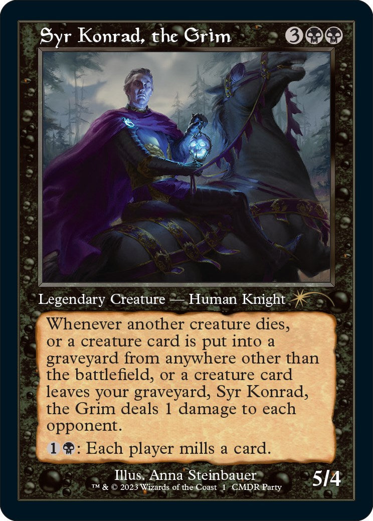 Syr Konrad, the Grim (Retro) [MagicFest 2023] | Galactic Gamez