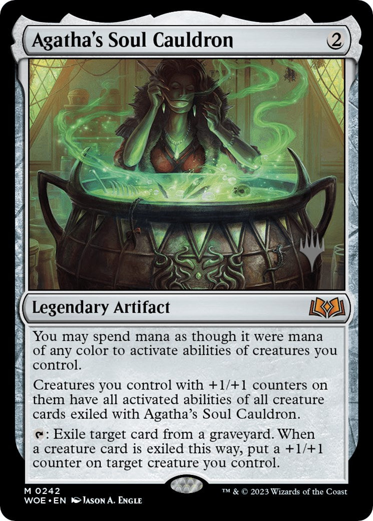 Agatha's Soul Cauldron (Promo Pack) [Wilds of Eldraine Promos] | Galactic Gamez